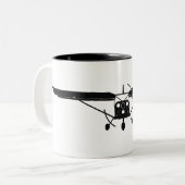 Zenith Cruzer Tweekleurige Koffiemok (Voorkant links)