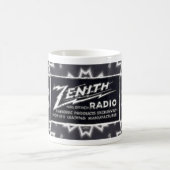 ZENITH RADIO AD Coffee Mok 1940 (Center)