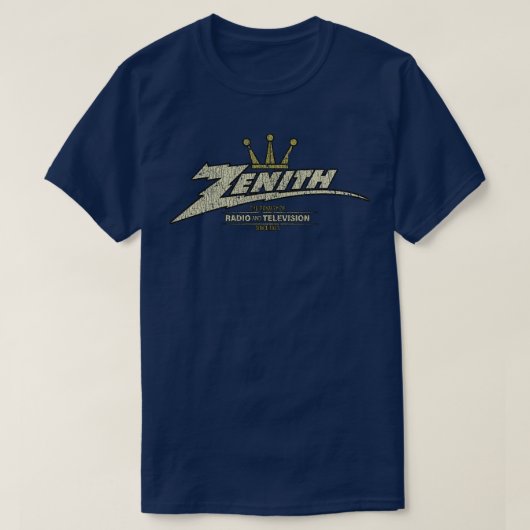 Zenith Royalty van Radio en Televisie 1923 T-shirt (Design voorkant)