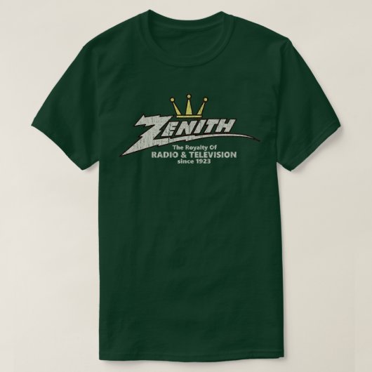 Zenith Royalty van Radio en Televisie T-shirt (Design voorkant)