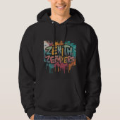 Zenith Zephyrs Mannen Hoodie (Voorkant)