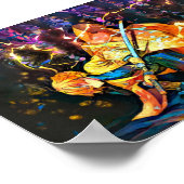 Zenitsu 1st Positie Poster (Hoek)