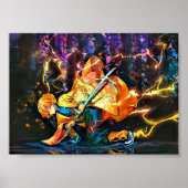 Zenitsu 1st Positie Poster (Voorkant)