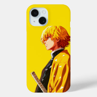 Zenitsu Agatsuma iPhone 15 Case