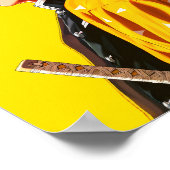 Zenitsu Agatsuma - Donder ademen Demon Slayer Poster (Hoek)