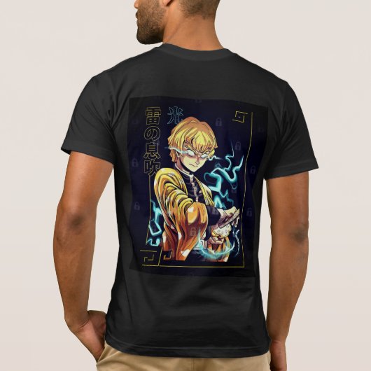Zenitsu - Demon slayer T-Shirt (Achterkant)
