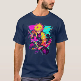 zenitsu thunder breathing gift t-shirt