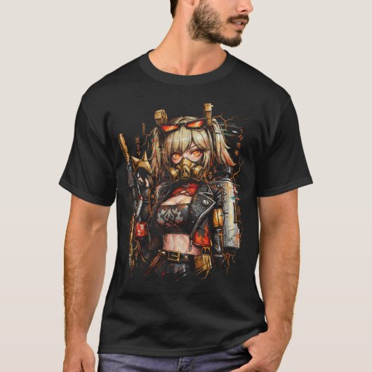 Zenless Zone Zero Burnice White Fire Anomaly Barte T-shirt (Voorkant)