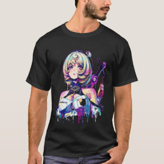 Zenless Zone Zero Yidhari Murphy Vaporwave Estheti T-shirt