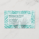 Zenmassage-thema Visitekaartje (Voorkant)