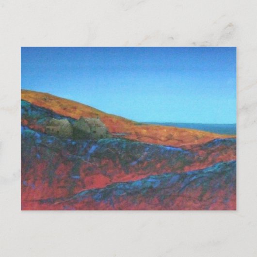 Zennor Moor in Dusk, Cornwall Briefkaart (Voorkant)