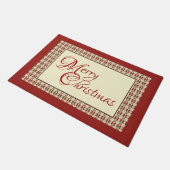 Zenon Kerstmis Deurmat (Schuin)