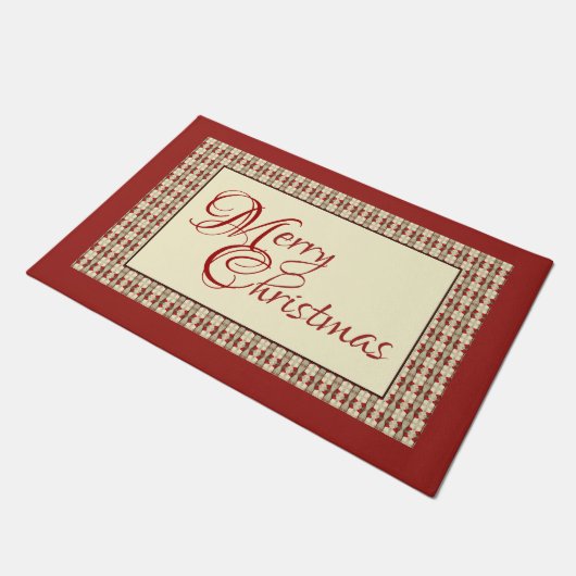 Zenon Kerstmis Deurmat (Schuin)