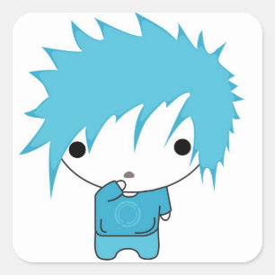 zenseb vierkante sticker