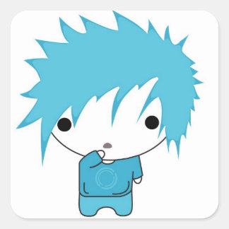 zenseb vierkante sticker