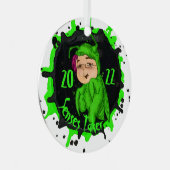 Zensoren Avatar 2022 Vakantievorming Metalen Ornament (Voorkant Rechts)