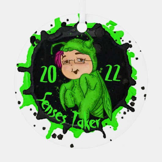 Zensoren Avatar 2022 Vakantievorming Metalen Ornament (Voorkant)