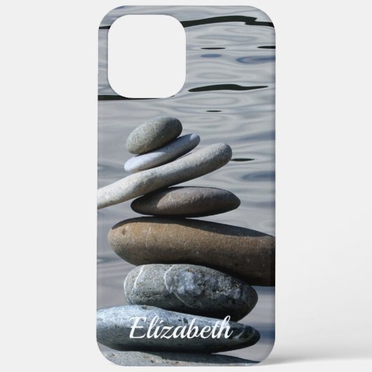 Zenstenen,Zee,Meditatie Case-Mate iPhone Case (Achterkant)