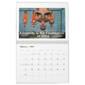 Zentality 2013 Martial Arts Thmed Calendar Kalender (Feb 2027)