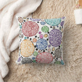 Zentangle circles pattern kussen (Deken)