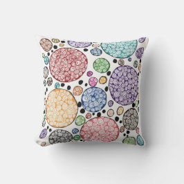Zentangle circles pattern kussen