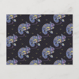 Zentangle Lizard Briefkaart