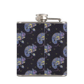 Zentangle Lizard Heupfles (Achterkant)