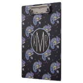 Zentangle Lizard | Monogram Klembord (Links)