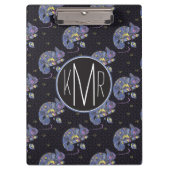 Zentangle Lizard | Monogram Klembord (Voorkant)