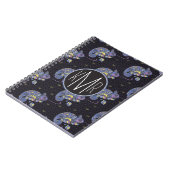 Zentangle Lizard | Monogram Notitieboek (Linkerzijde)