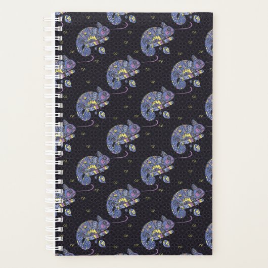 Zentangle Lizard Planner (Voorkant)