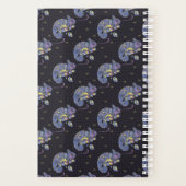 Zentangle Lizard Planner (Achterkant)
