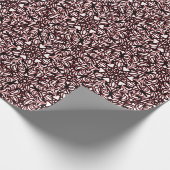 Zentangle Red Cadeaupapier (Hoek)