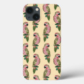 Zentangle Style Parrots Case-Mate iPhone Case (Achterkant)