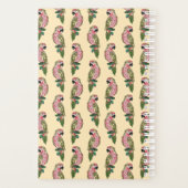 Zentangle Style Parrots | Monogram Planner (Achterkant)