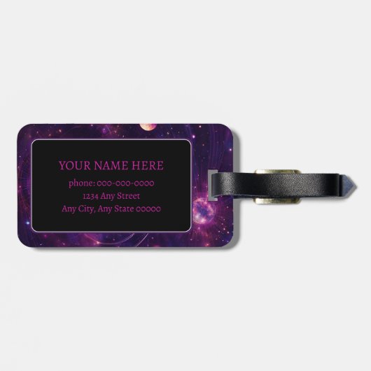 Zentaros Serenade Bagagelabel (Achterkant horizontaal)