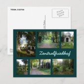 Zentralfriedhof Collage Briefkaart (Voorkant / Achterkant)