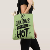 Zenuwachtig Maar Heet Tote Bag (Dichtbij)