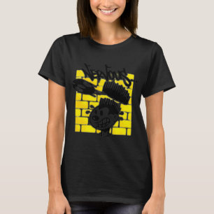 Zenuwachtig Platenlabel T-shirt