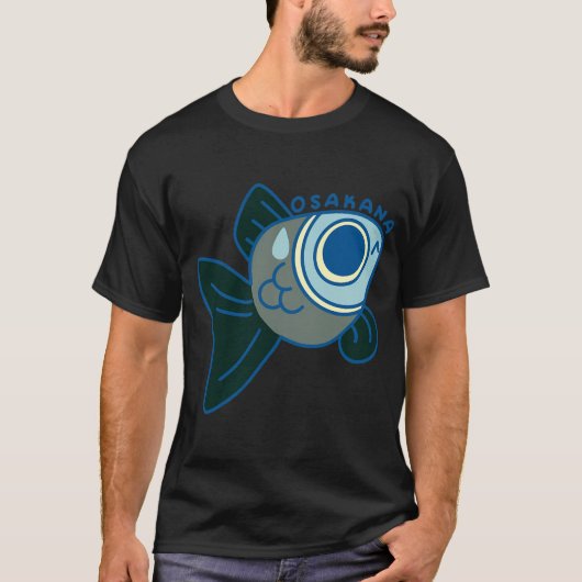 zenuwachtige vis t-shirt (Voorkant)