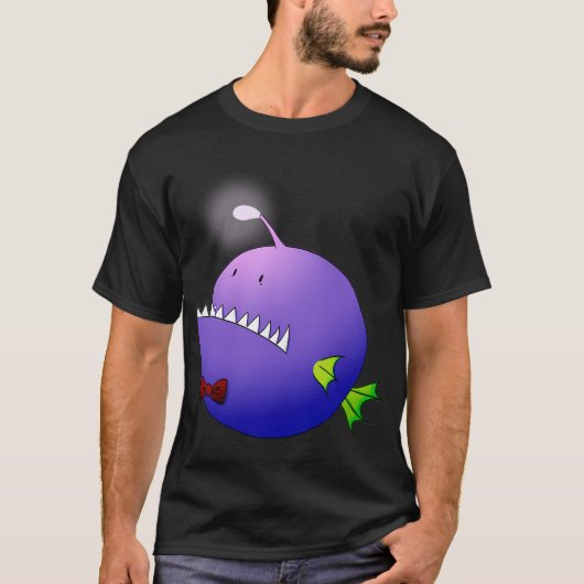 Zenuwachtige Zeeduivel T-shirt (Voorkant)