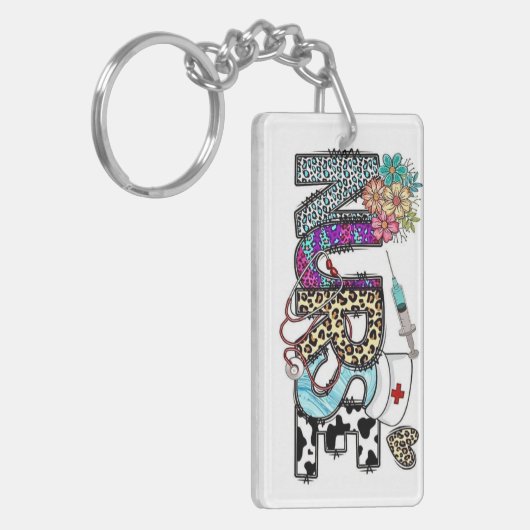 ZenuwacrylSleutelhanger Sleutelhanger (Voorkant Links)