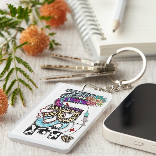 ZenuwacrylSleutelhanger Sleutelhanger (Voorkant Rechts)