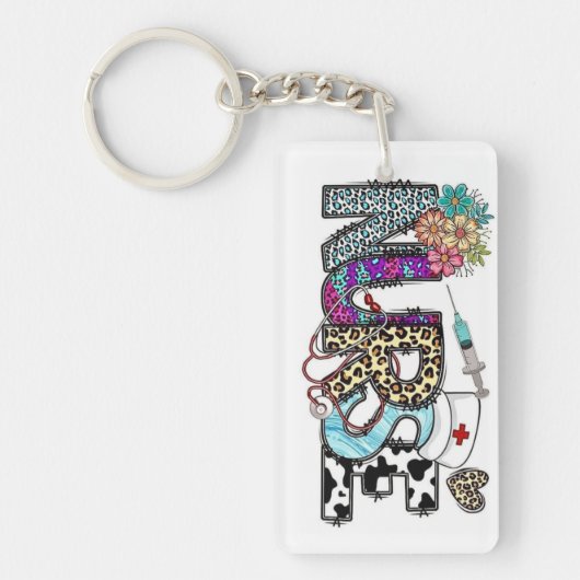 ZenuwacrylSleutelhanger Sleutelhanger (Voorkant)