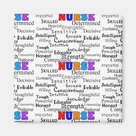 Zenuwadjectieven Magneet (Voorkant)