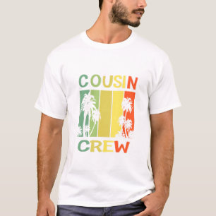 Zenuwbakken voor de Neef-Crew Vacation Family Summ T-shirt
