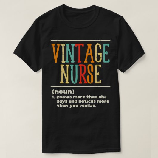 zenuwdefinitie Funny Nursing RN ER ED IC T-shirt (Design voorkant)