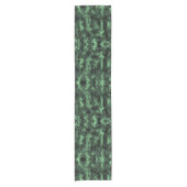 Zenuwenergie Abstracte Art Green Ash Korte Tafelloper (Voorkant)