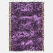 Zenuwenergie Abstracte kunst Amethyst Orchid Deken (Voorkant Verticaal)