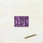 Zenuwenergie Abstracte kunst Amethyst Orchid Post-it® Notes (Op bureau)